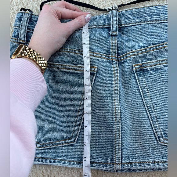 Alexander Wang Denim Mini Skirt - Picture 6 of 6